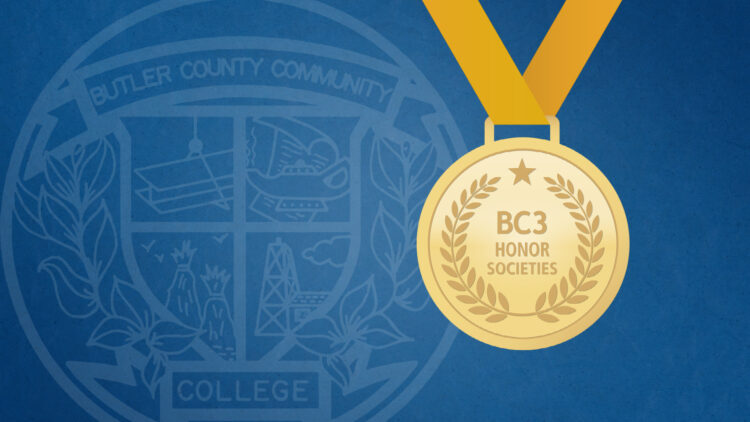 bc3 honor societies award medal with bc3 seal